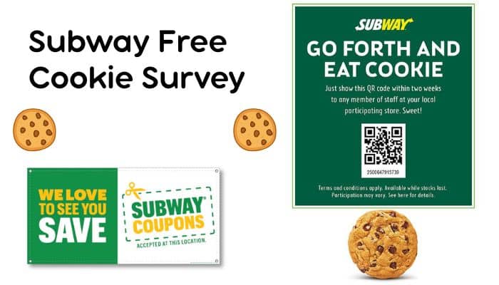 Subway Free Cookie